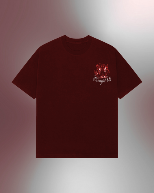 Corrupt Instinct Oversized Tee – Chocolate Brown