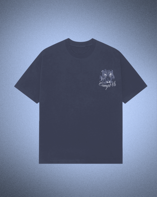 Corrupt Instinct Oversized Tee – Charcoal Gray