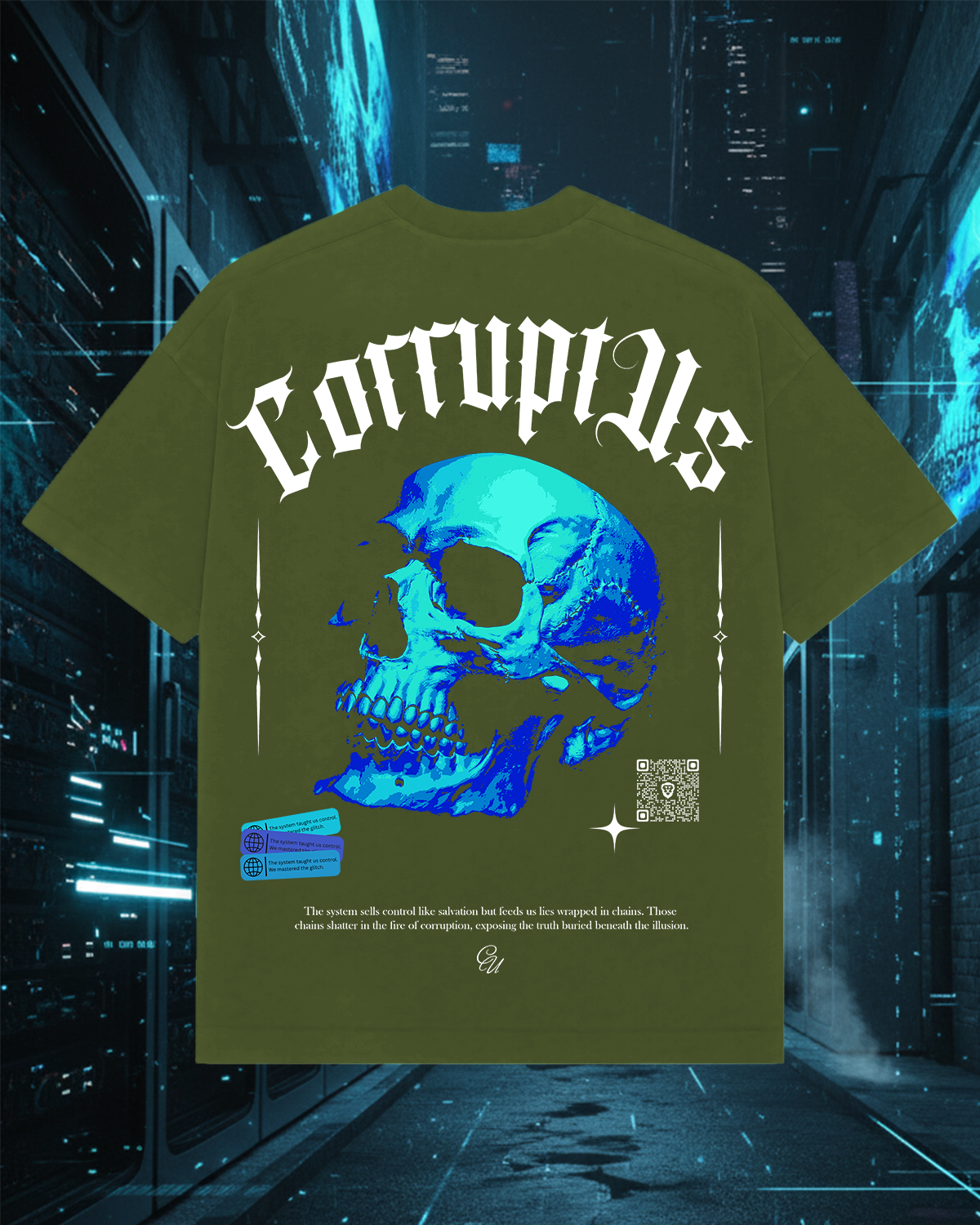 Neon Remains Tee